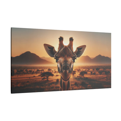 Giraffe at Sunset